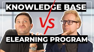 Whats The Difference Between The Knowledge Base Customer Service Database Vs Elearning Program?
