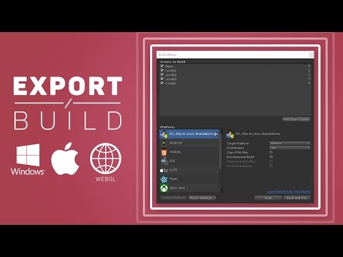 How to BUILD / EXPORT your Game in Unity (Windows | Mac | WebGL)