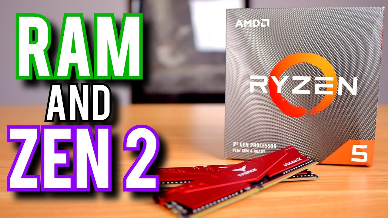for ikke at nævne kort hævn Ryzen 3000: Does RAM Speed Matter? - YouTube