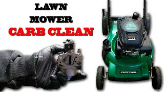 Certified Mower Carb Clean