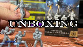 Clone Commandos / Delta Squad Unboxing  Star Wars Legion