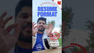 🇨🇦கனடா ல RESUME ipdi irukuma? Pure Hack and Tips.  #fyp #canada #tamil #viral #trending #vlog