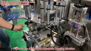 How to use ALM 71300 Automatic Labeling Machine