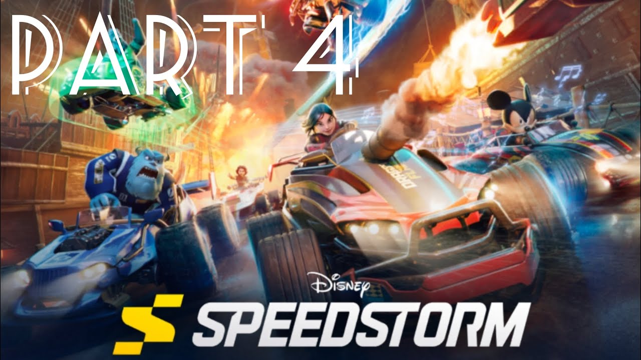 Speedstorm.The craziest rally race with Disney characters,part 4 - YouTube