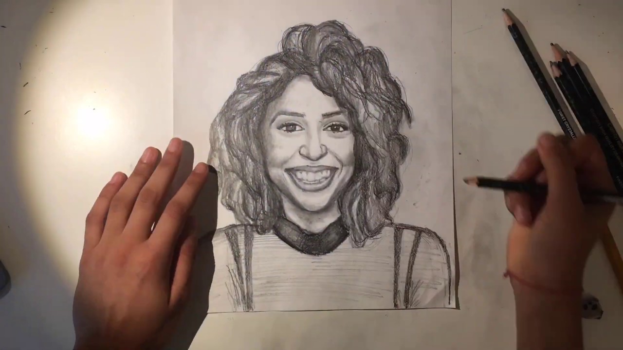 Drawing Liza Koshy - YouTube