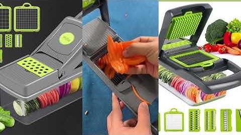 Review "Bộ dụng cụ cắt gọt rau củ quả đa năng"