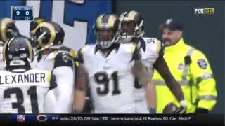 Rams Score Touchdown on a Fumble Recovery, What a RUN!! Rams vs Seahawks - NFL