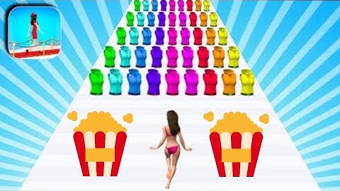 Clothes Run All Levels Mobile Walkthrough iOS,Android Gameplay DressUp Game Update New Level