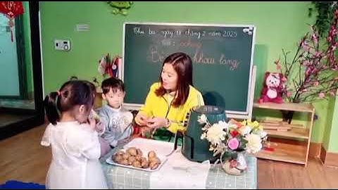 Bé Trải Nghiệm Cooking – Nướng Khoai Lang Ngon Tuyệt | GreenhomeinternationalSchool