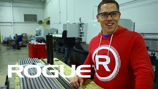 Matt Chan and his custom Rogue barbell