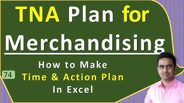 How to make Time And Action Plan || TNA Plan [psbd24]