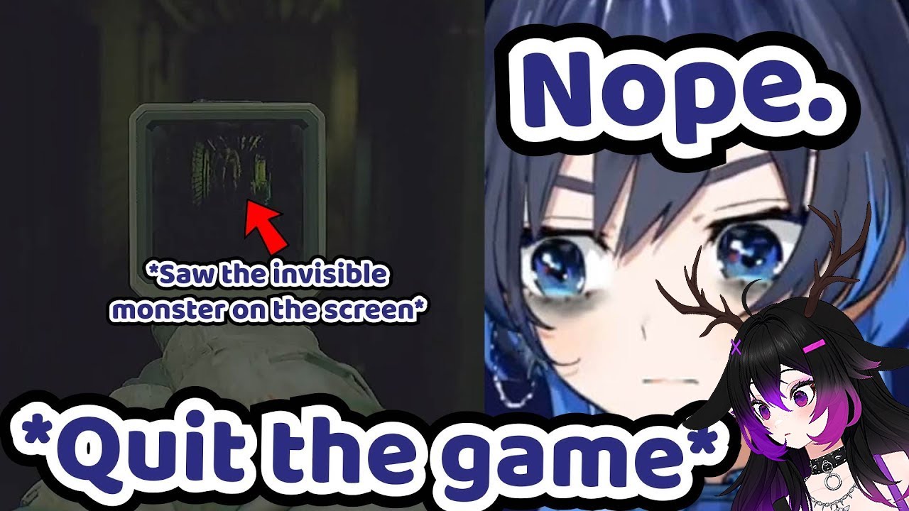 [Hololive React] Kronii Just Noped Out and Quit The Game When She Saw This |Vtuber Kuro Ishida|