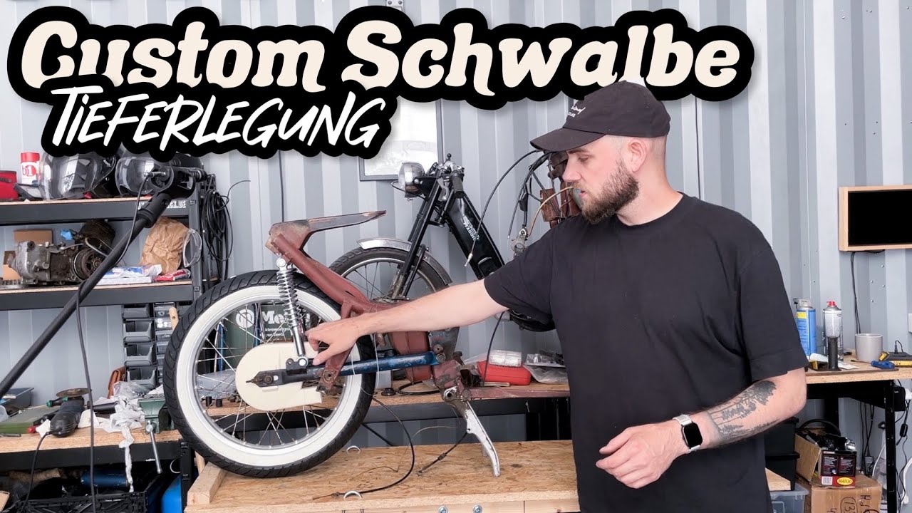 Neues Fahrwerk für Simson Schwalbe KR51 [Teil 2]