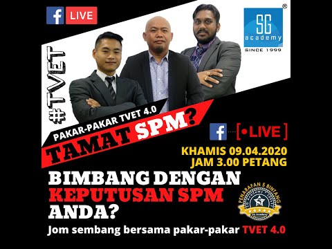 𝗦𝗚 𝗔𝗖𝗔𝗗𝗘𝗠𝗬 𝗠𝗘𝗟𝗔𝗛𝗜𝗥𝗞𝗔𝗡 𝗔𝗦𝗘𝗧 𝗧𝗩𝗘𝗧 𝗡𝗘𝗚𝗔𝗥𝗔 - let&rsquo;s chat with tvet experts 4.0
