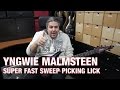 GS21 Yngwie Malmsteen Super Fast Sweep Picking Lick