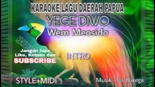 Karaoke YEGE DIWO (Wem Meosido)