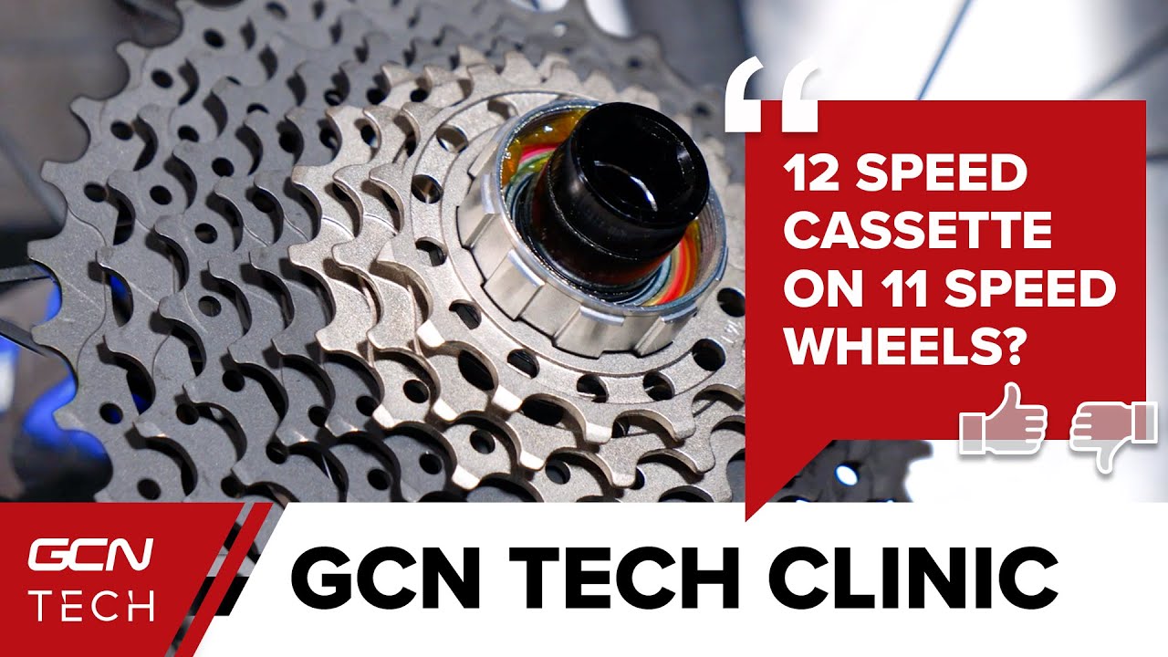 How Can You Install A 12 Speed Cassette To An 11 Speed Wheel? | GCN Tech  Clinic #AskGCNTech - YouTube