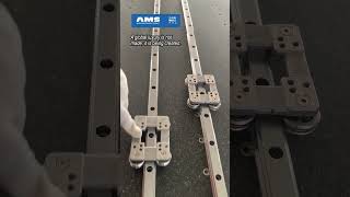 AHG – The Optimal Solution for High-Speed, Maintenance-Free Linear Guides with Low Noise