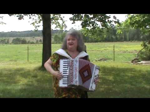 Gospel Accordion Medley by JOAN~ "I'll Fly Away and Do Lord"