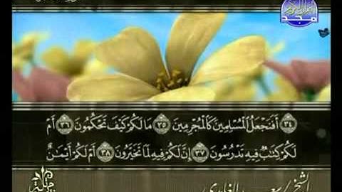 سورة القلم كاملة الشيخ سعد الغامدي