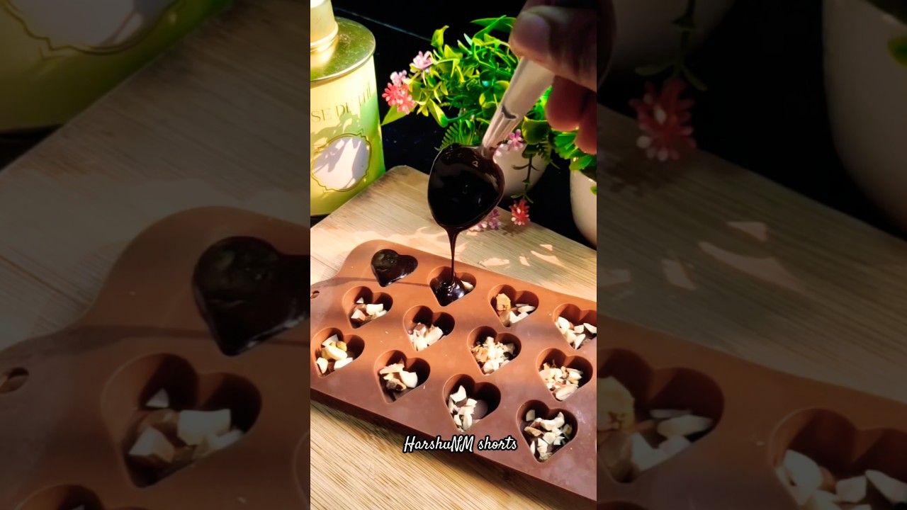 Homemade chocolate | easy chocolate recipes #chocolate#recipe#viralvideo#shorts#reels#cooking#video