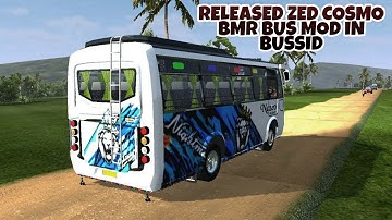 Released Zed Cosmo Bmr Bus Mod In Bus Simulator Indonesia - Bussid Bus Mod - Bussid Car Mod - Bussid