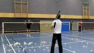 Gefederte Badminton Spannzangen Werkzeugmaschine 
