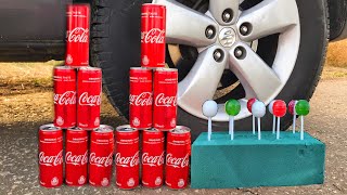 Crushing Crunchy &  Soft Things by Car! EXPERIMENT CAR vs COCA COLA vs FLORAL FOAM