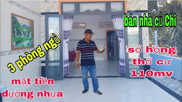 ms23,Bán mẫu nhà cấp 4, thổ cư 110mv, 3 phòng ngủ, có giấy phép xây dựng, mặt tiền, bán 2tỷ660 triệu