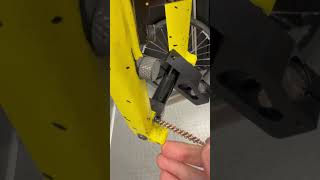 Thread chasing & Cleaning, rather than cutting with a tap.