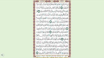 118 شرح موجز باللغة التركمانية للشيخ ( حامد عبد الكريم )على شكل صفحات من القران الكريم