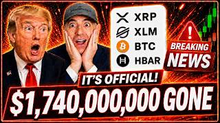 BREAKING XRP, XLM, BTC, HBAR NEWS!! WE MIGHT ONLY HAVE A FEW HOURS LEFT...