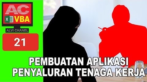 21 Coding Pencarian di Textbox1 NIK pada Userform1 Input Data Pencari Kerja Part 2 VBA Excel