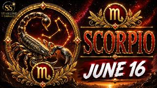 Scorpio Horoscope Today – Powerful Message for June 16 2026