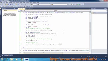 VB.NET GUI TUTORIAL #10 (ADD, UPDATE, DELETE) - How To Display Image Path On TextBox