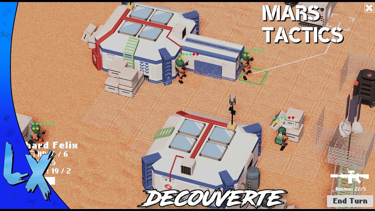ON COMMENCE UNE REVOLUTION SUR MARS || MARS TACTICS DECOUVERTE