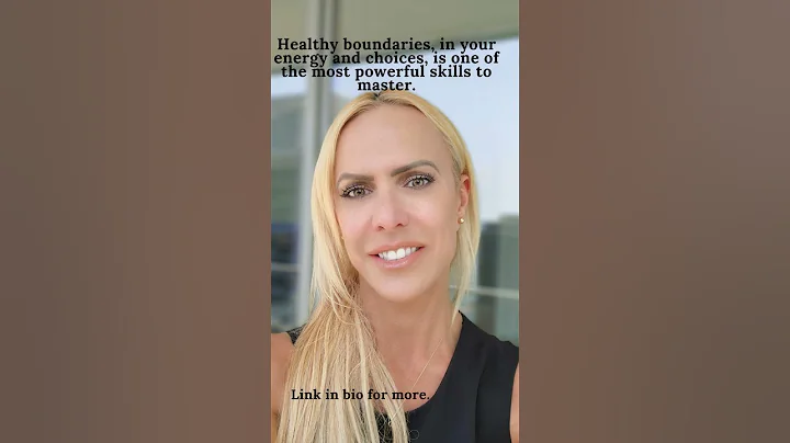 Healthy boundaries, in your energy and choices, is...