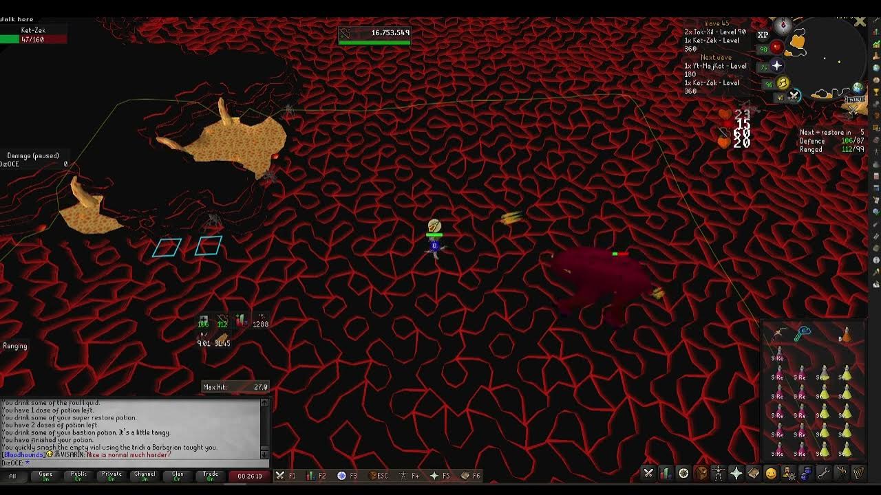 OSRS Fight Caves Speed Runner Tips 3 Way Switch 2 YouTube