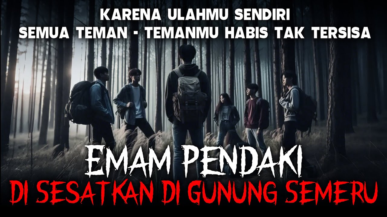 Emam Pendaki Di Sesatkan Di Gunung Semeru || Kisah Mistis Pendaki Gunung