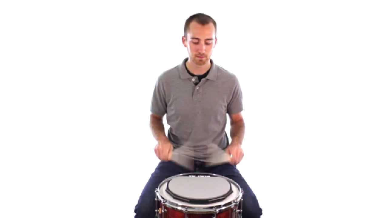 Percussion Lesson 4 Buzz Strokes YouTube