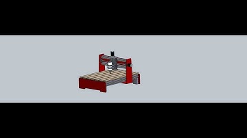Homemade CNC Router (Animation)