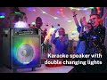 Full demo of karaoke machine - portable PA system