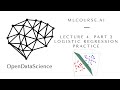 mlcourse.ai. Lecture 4. Logistic regression. Practical part. Alice