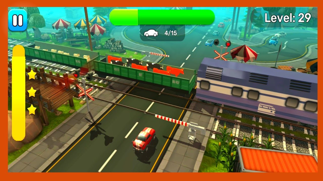 RAILROAD cROSSING 2LEVEL 29 nEW UPDATE NEW TRAIn & NEW