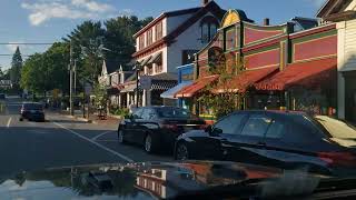 Driving through Ogunquit, Maine