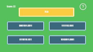 Number Expert Game: converting hexadecimal to binary