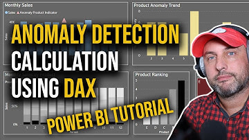 Anomaly Detection Using DAX (Power BI Tutorial)