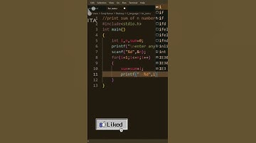 C Program to Calculate Sum of First N Natural Numbers || learn_programming_1200