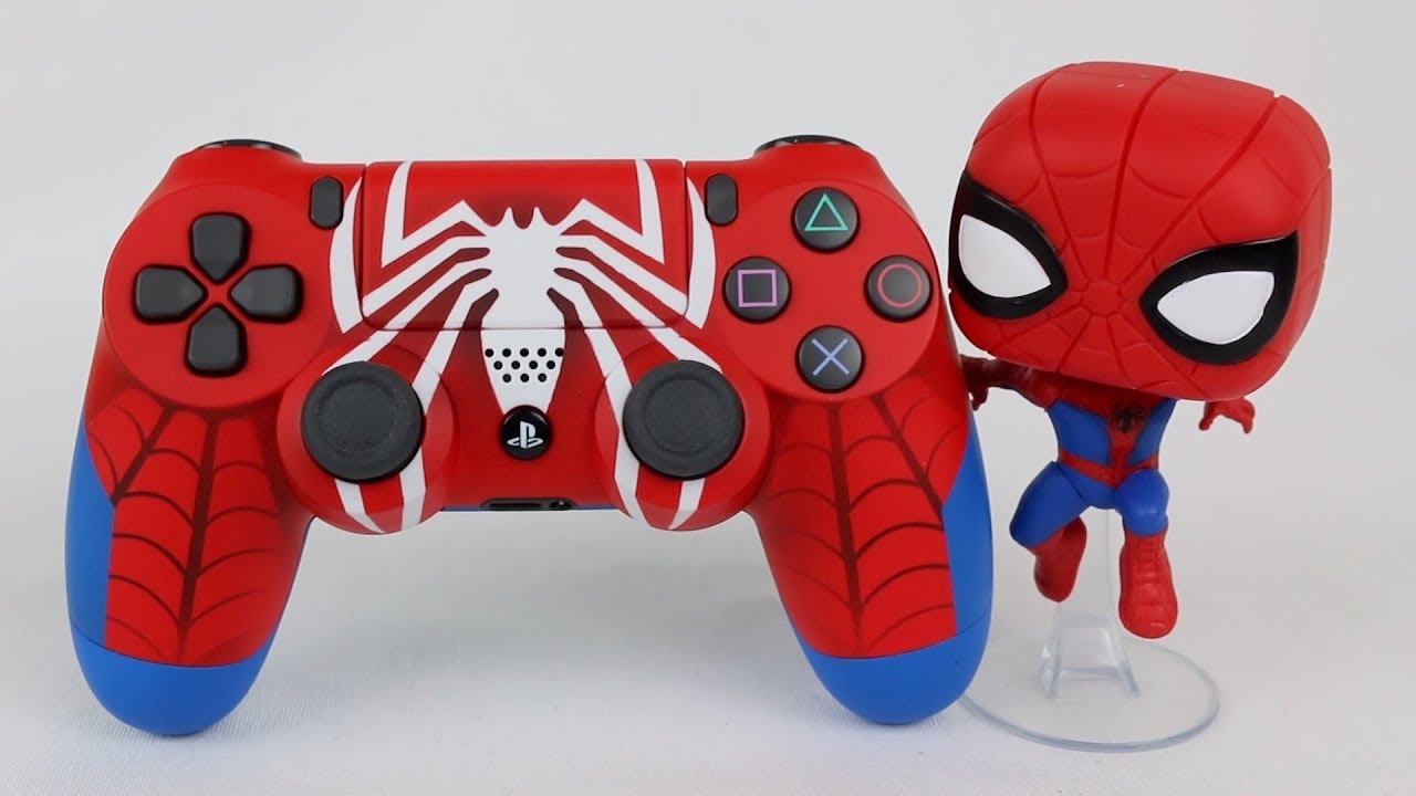 spider man ps4 controller