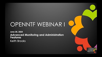 OpenNTF Webinar June 2024 Part 1: Advanced Monitoring and Administration Features in Admin Client